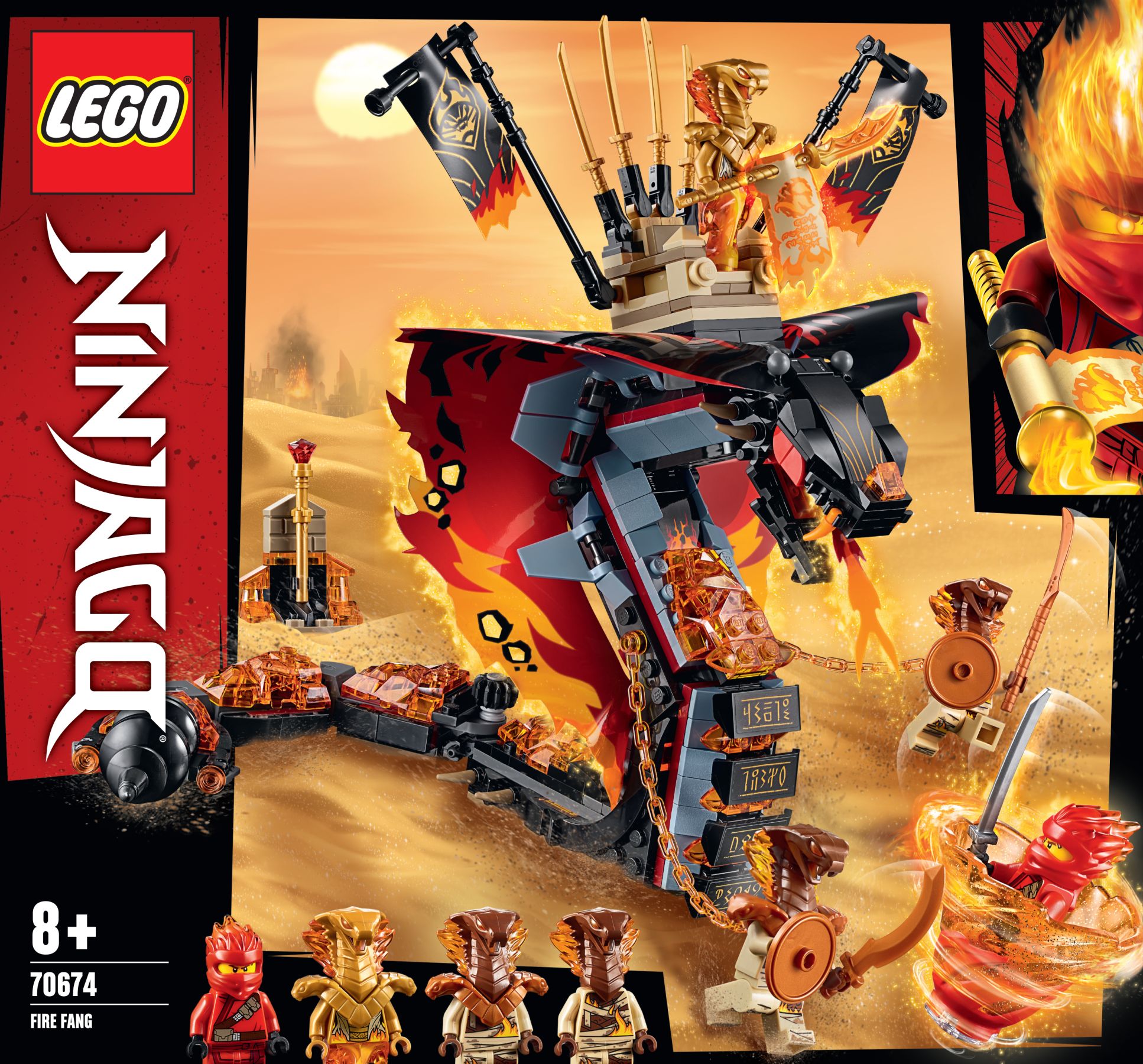 LEGO Ninjago - 70674 Feuerschlange
