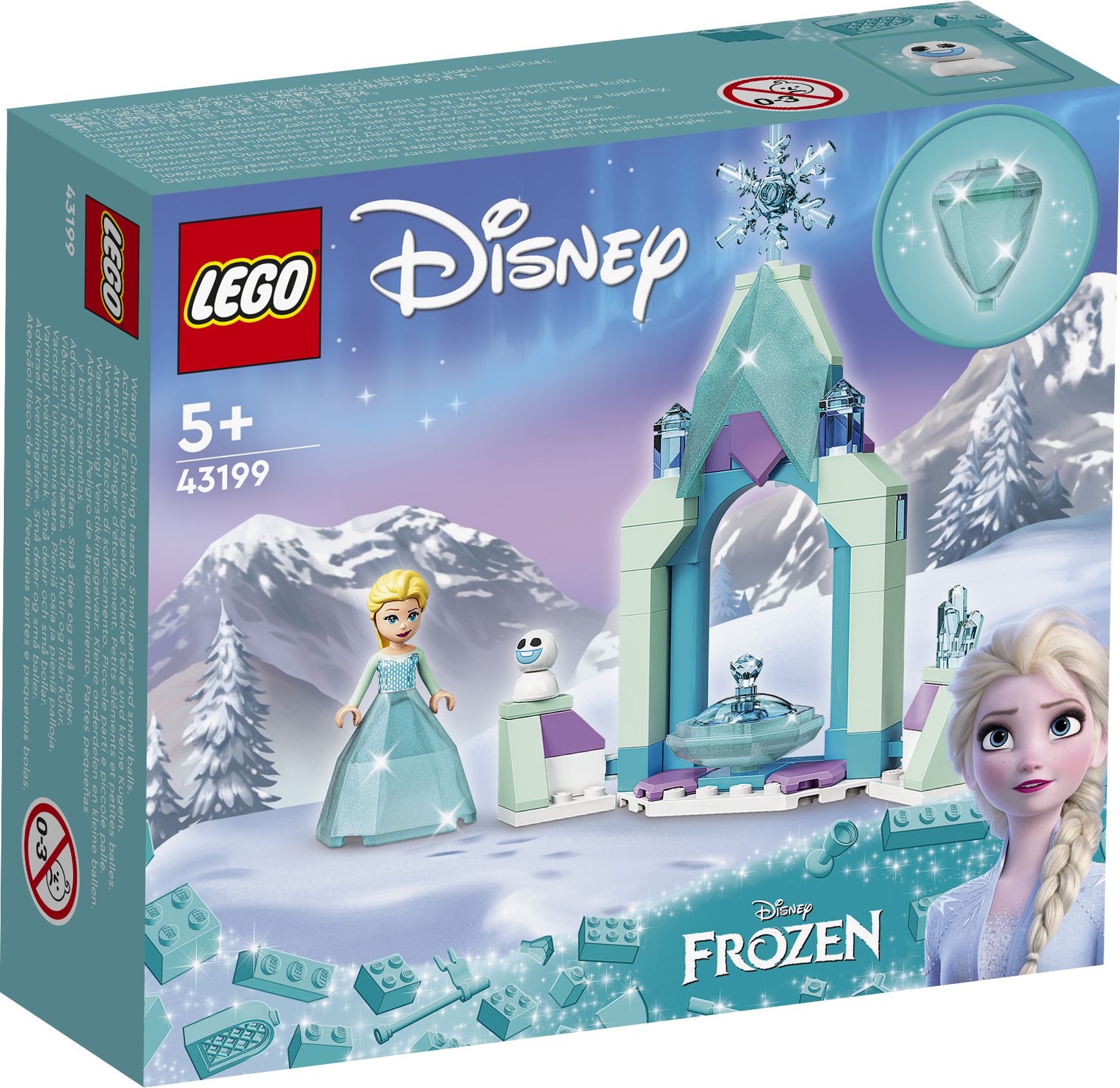 LEGO Disney Frozen 43199 - Elsas Schlosshof