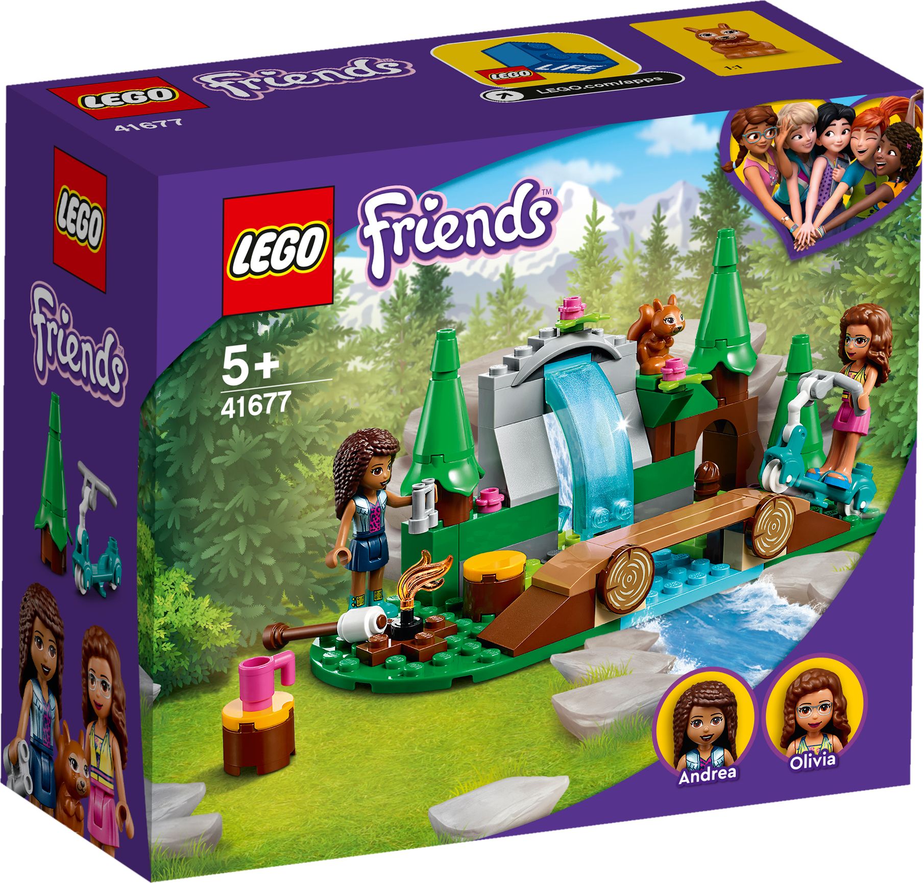 Lego Friends 41677 - Wasserfall im Wald
