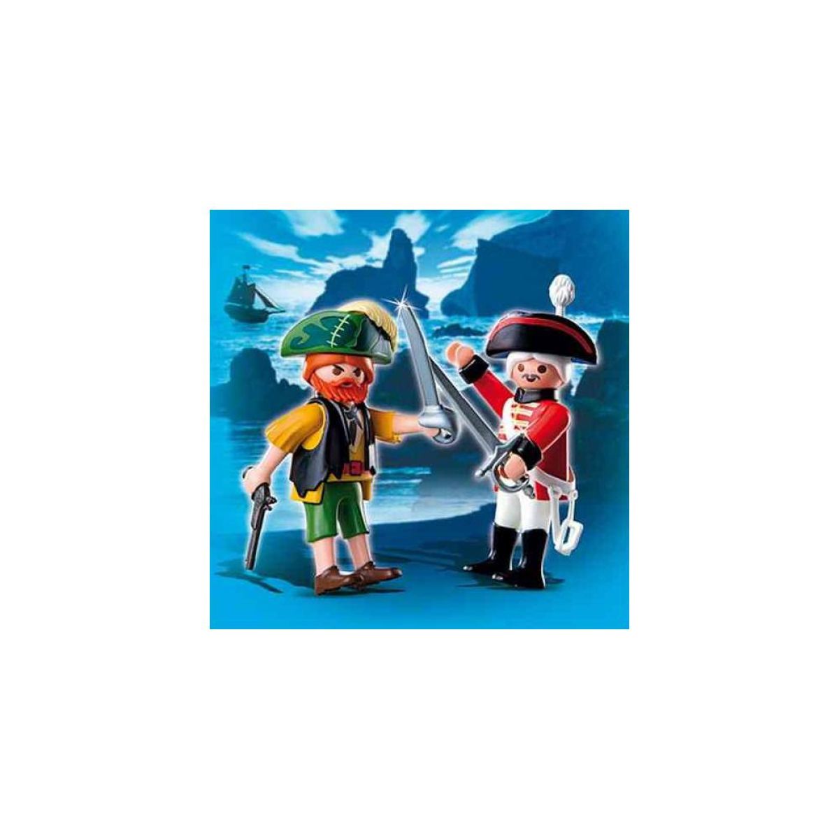 Playmobil 4127 - Duo Pack Pirat und Rotrock