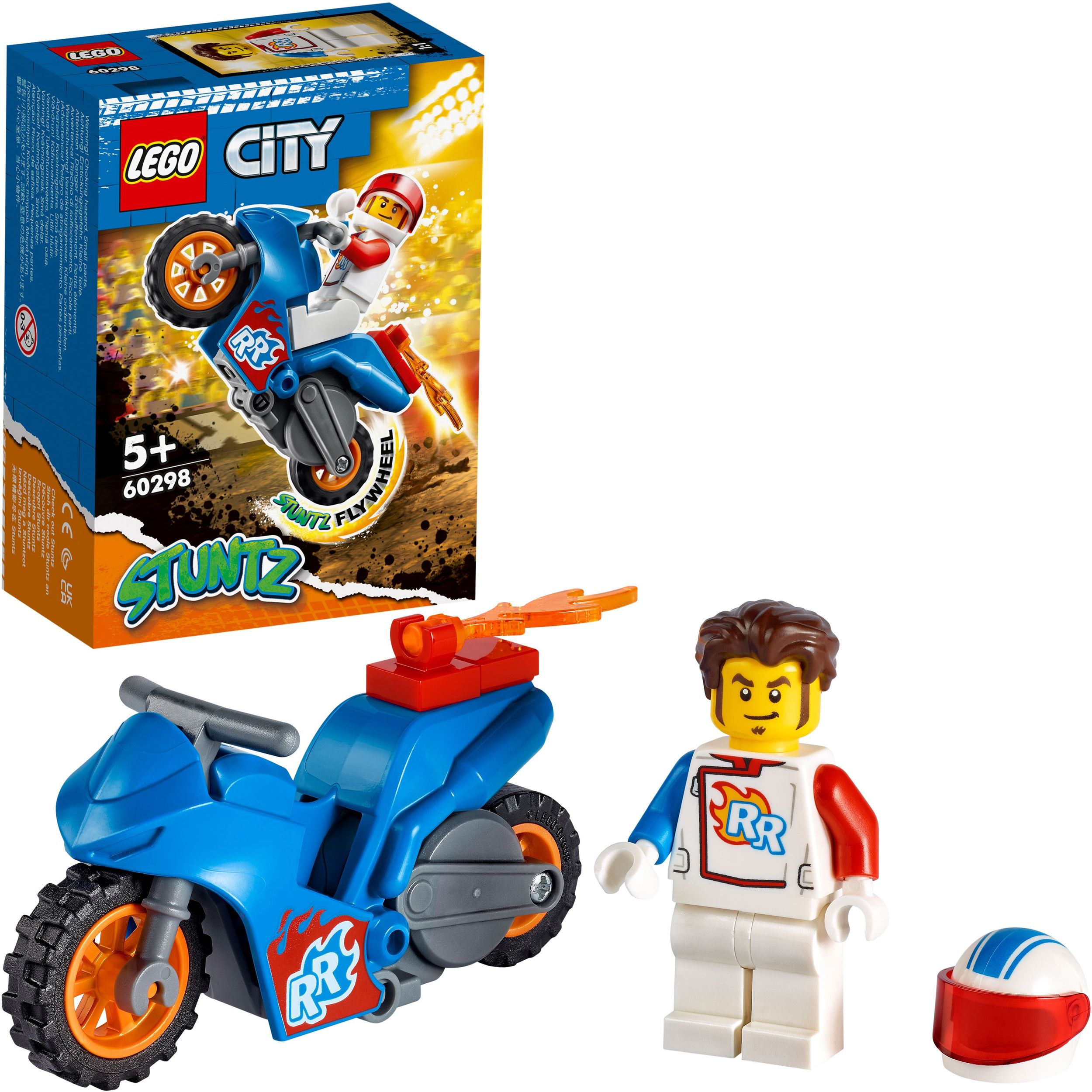 LEGO City 60298 - Raketen-Stuntbike