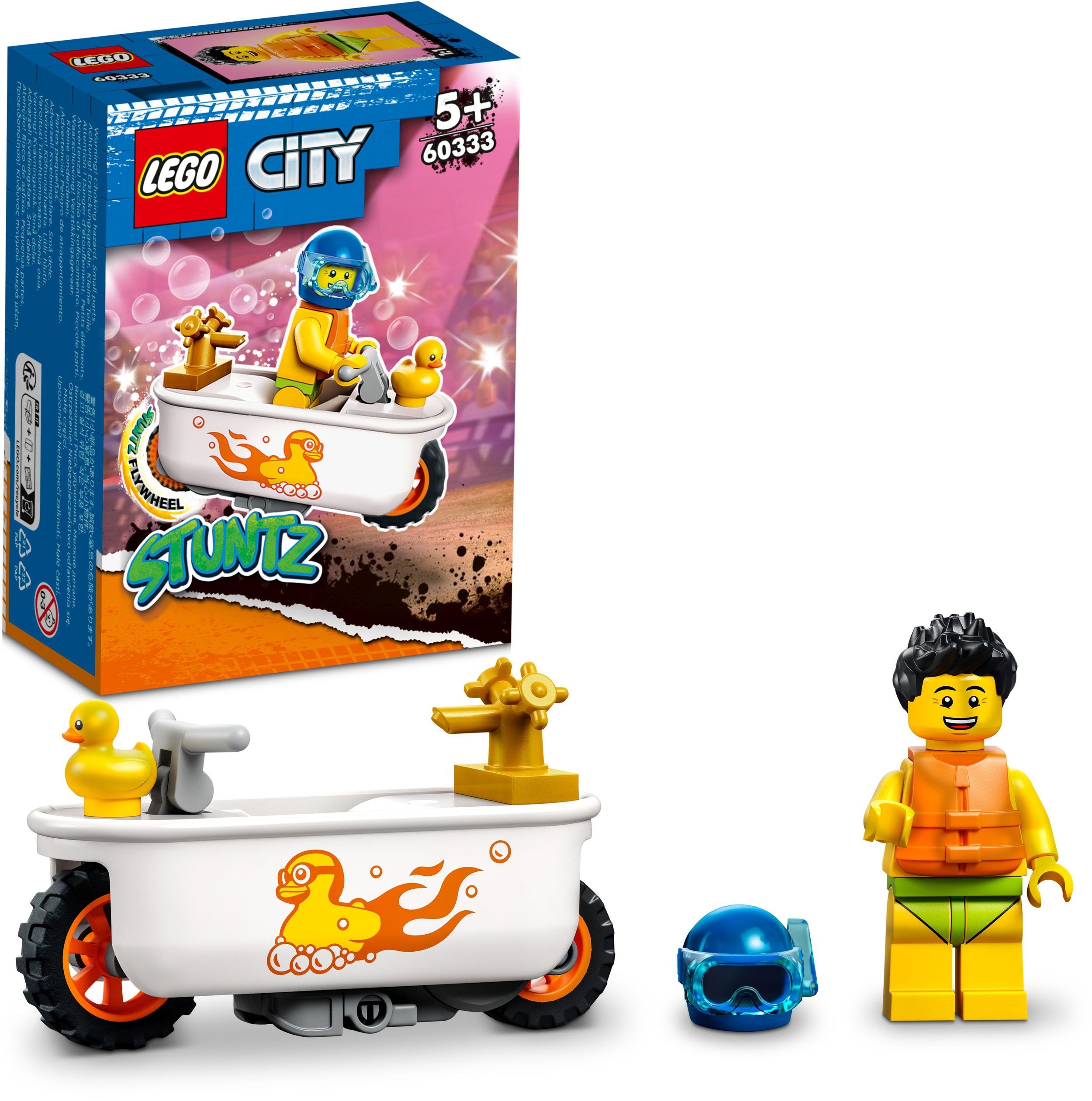 LEGO City 60333 - Badewannen-Stuntbike