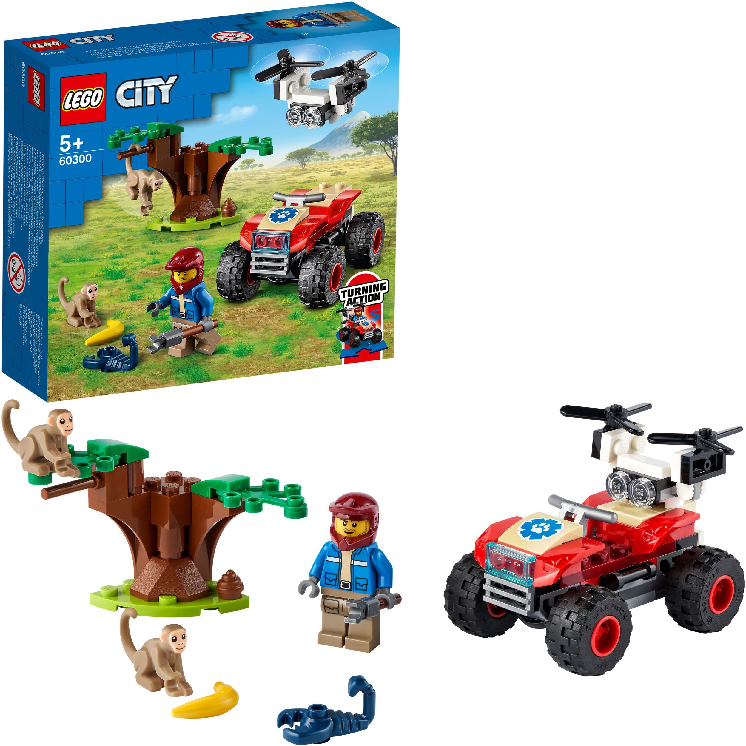 Lego City 60300 - Tierrettungs-Quad