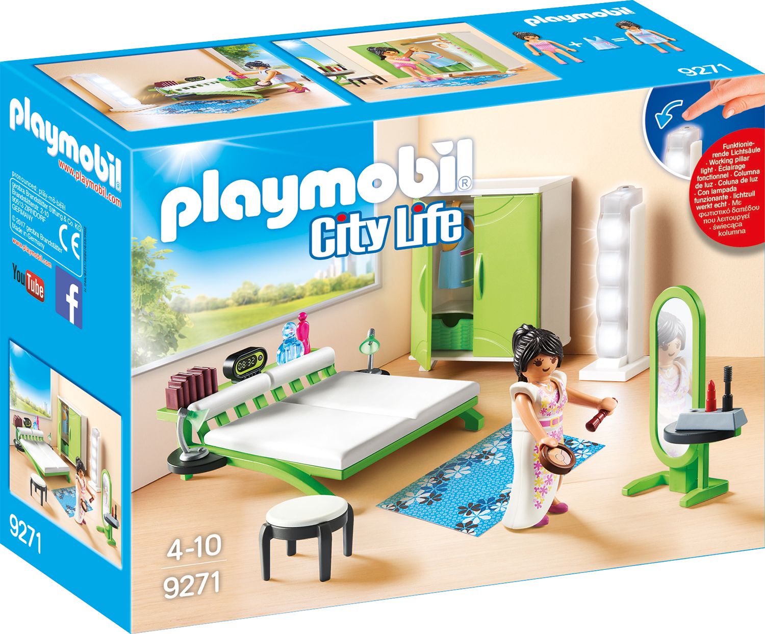 PLAYMOBIL 9271 - City Life - Schlafzimmer