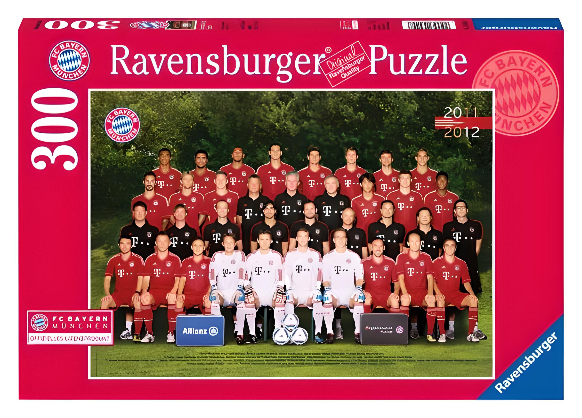 FC Bayern München Saison 2011/2012 - 300 Teile Puzzle