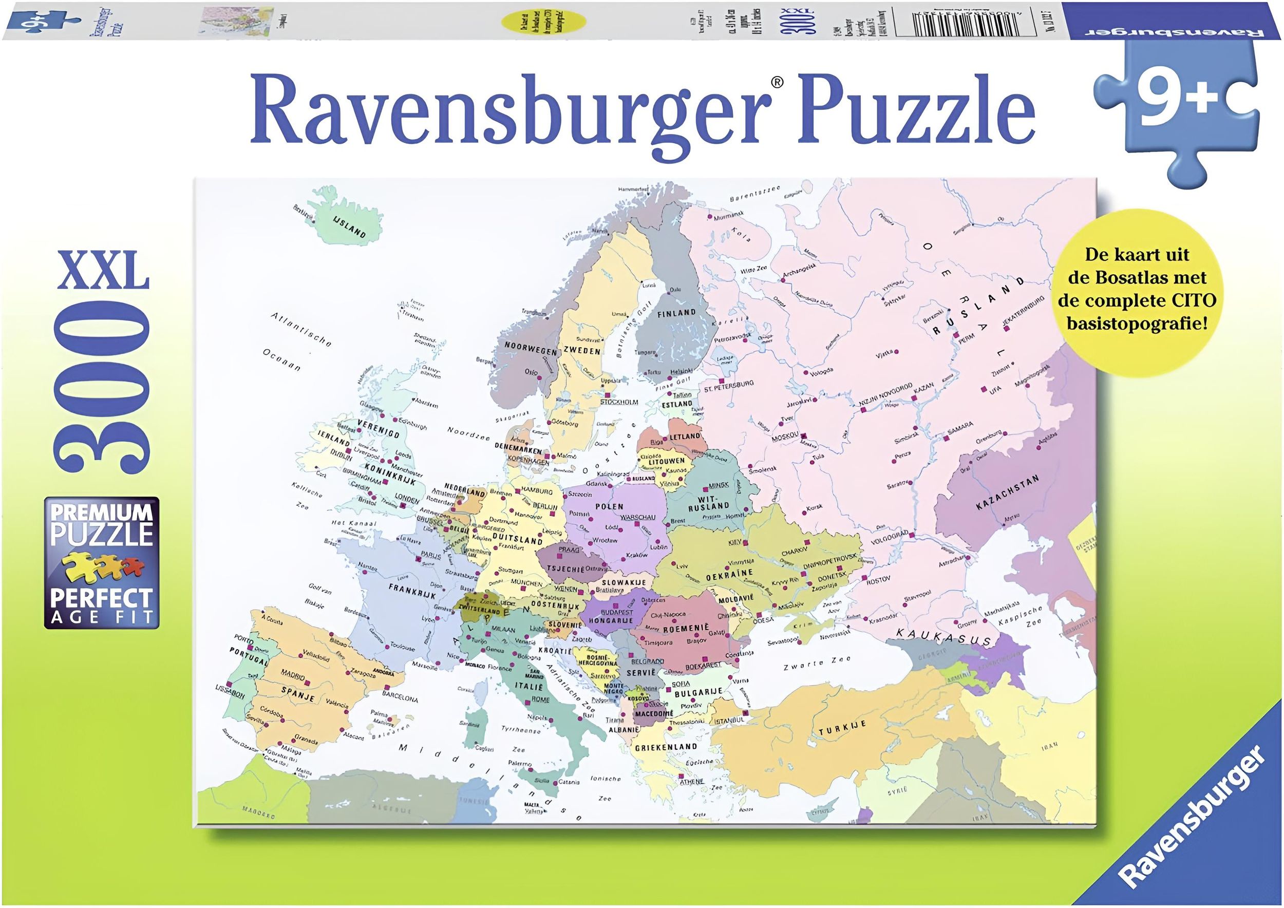 Europa KAART CITO Puzzel 300 Teile