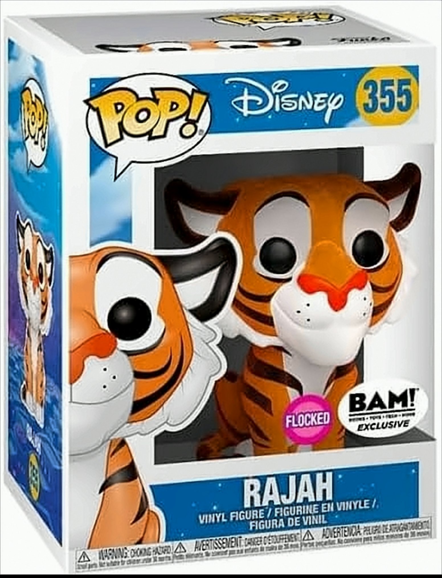 Funko Pop - Disney Aladdin - Rajah Flocked 355