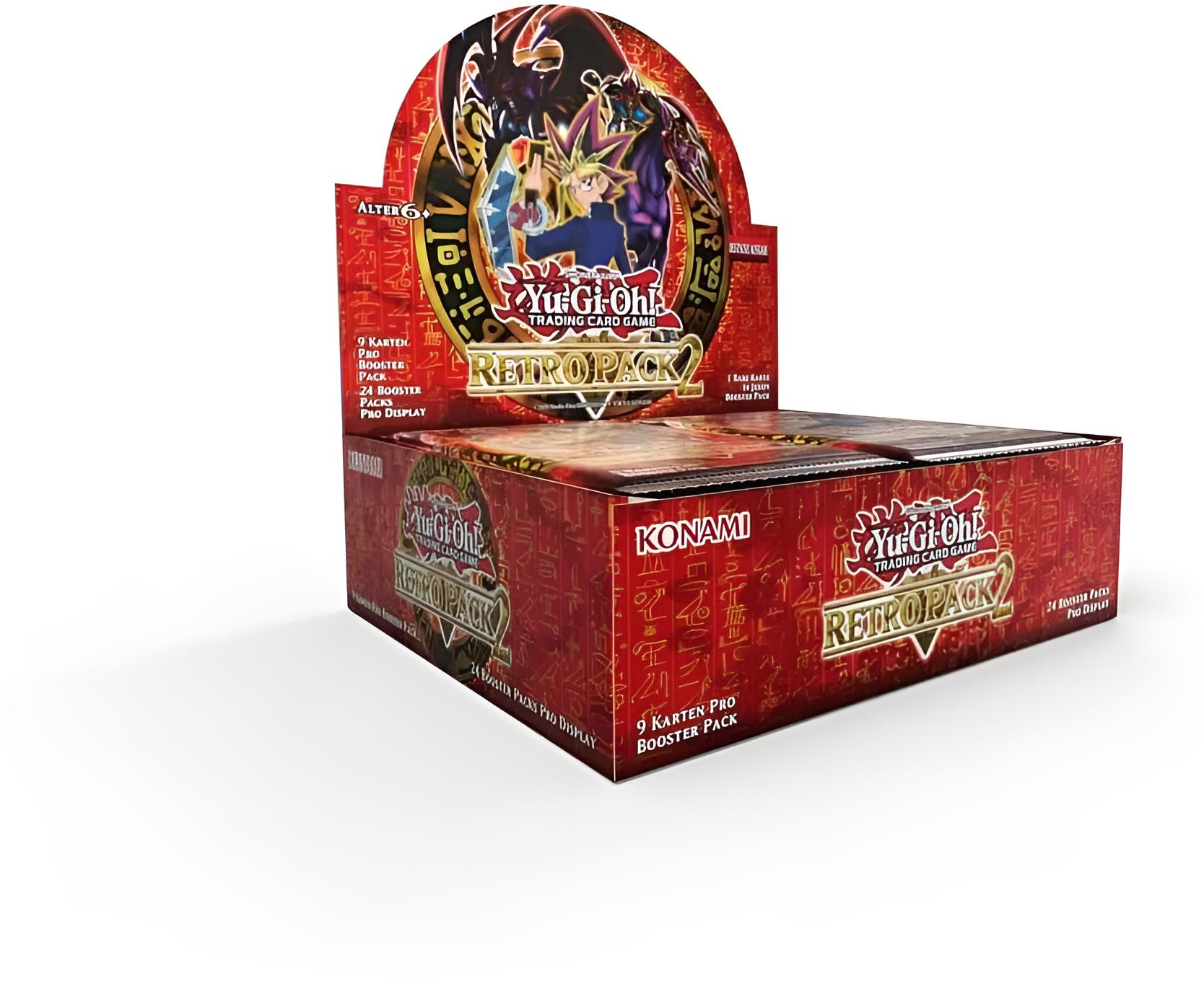 Yu-Gi-Oh ! Retro Pack 2 Booster-Display Reprint DE