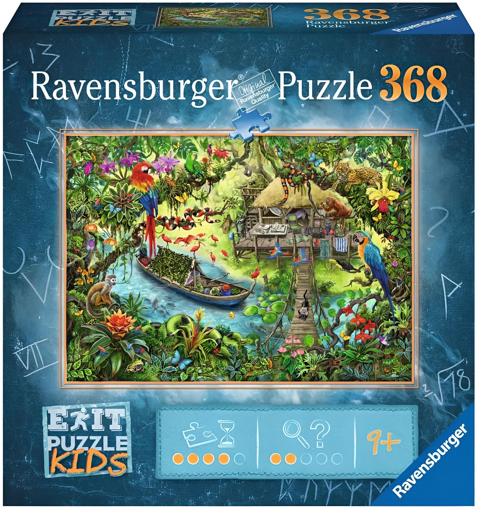EXIT Puzzle Kids Die Dschungelexpedition, 368 Teile