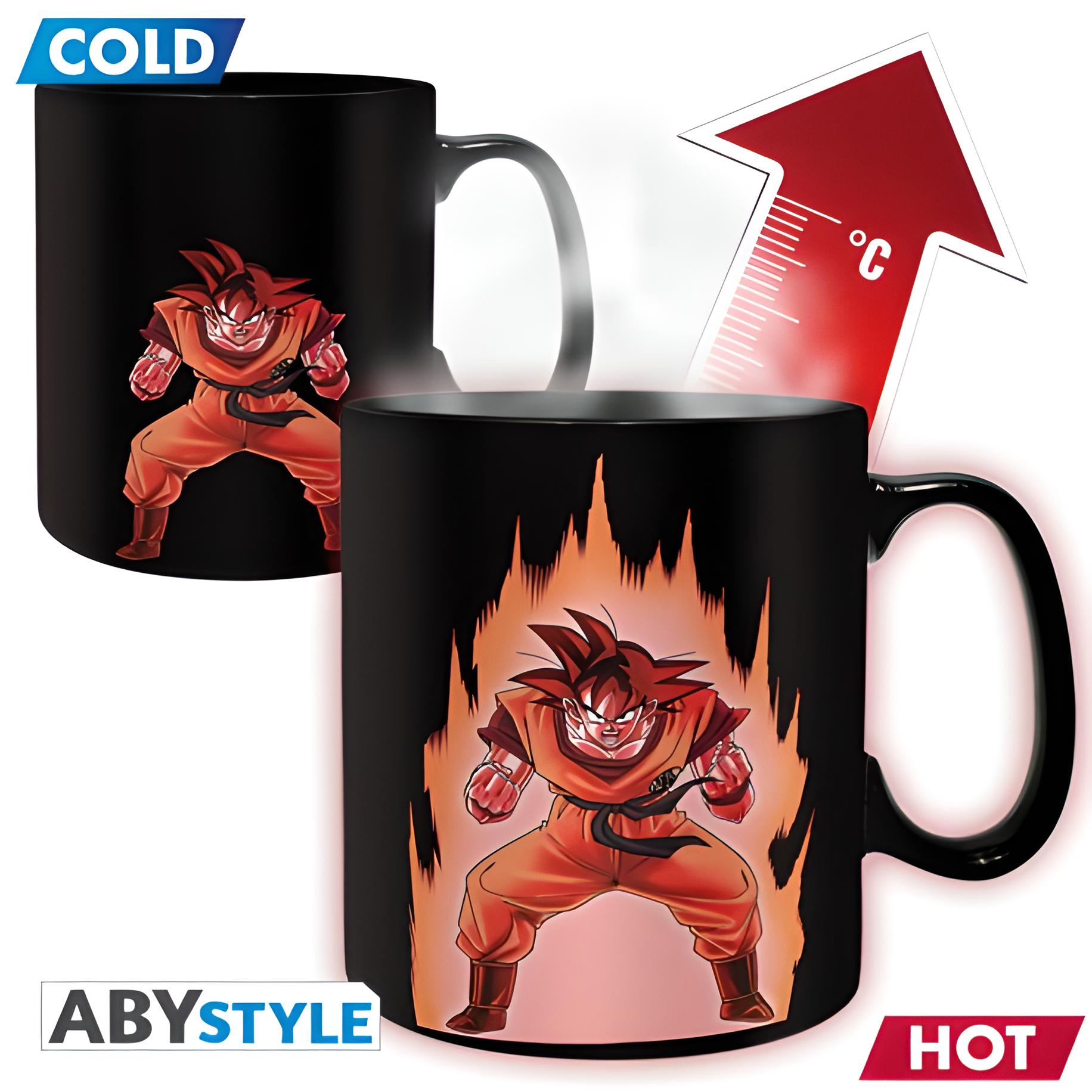 Dragon Ball - Tasse/Mug 460 ml 'Goku'(Heat Change)