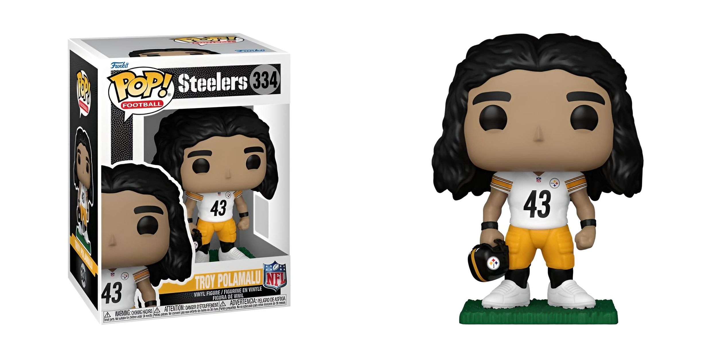 NFL-POP-Legends- Troy Polamalu /Pittburgh Steelers