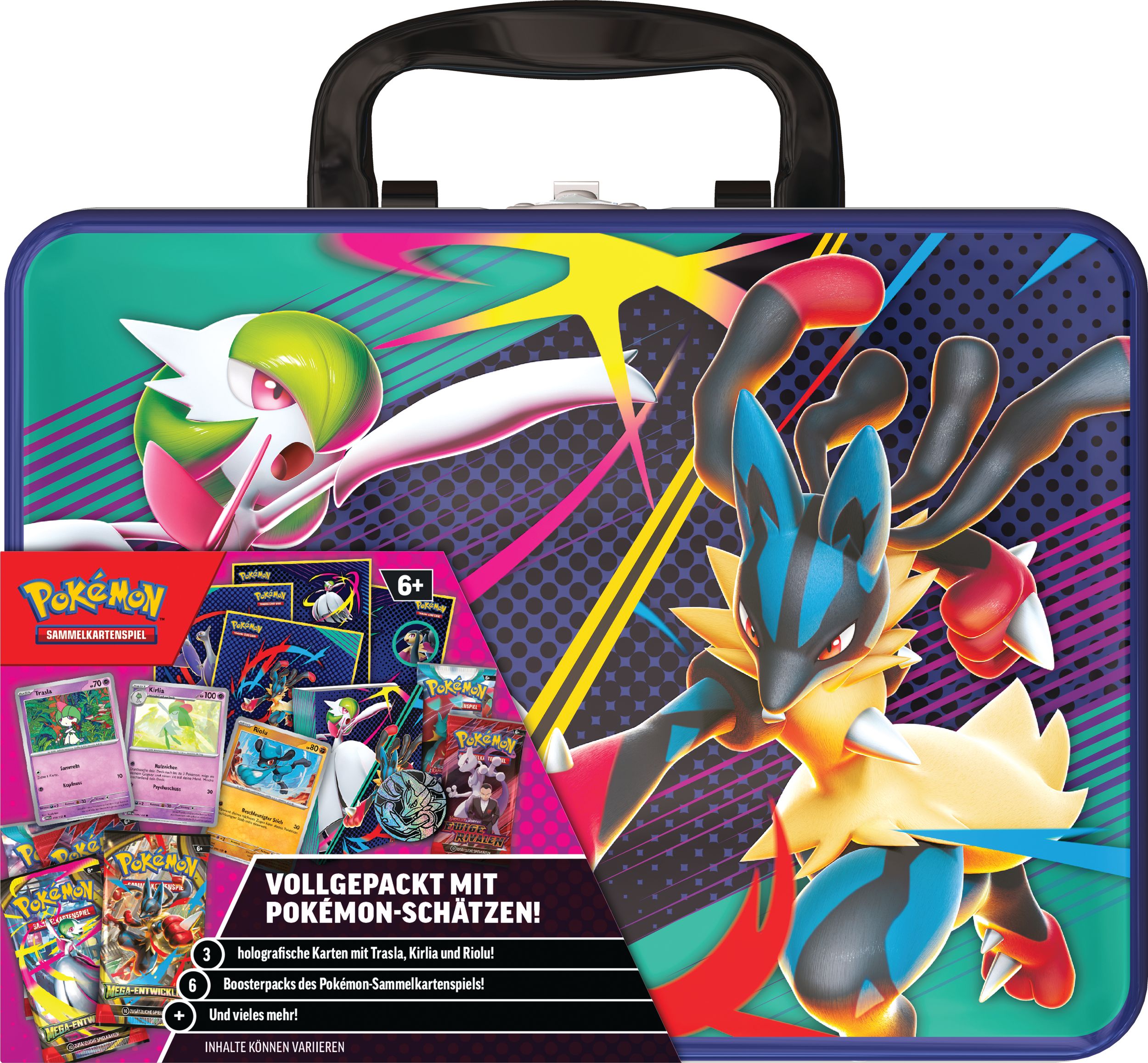 Pokémon Sammelkoffer: Mega-Guardevoir & Mega-Lucario