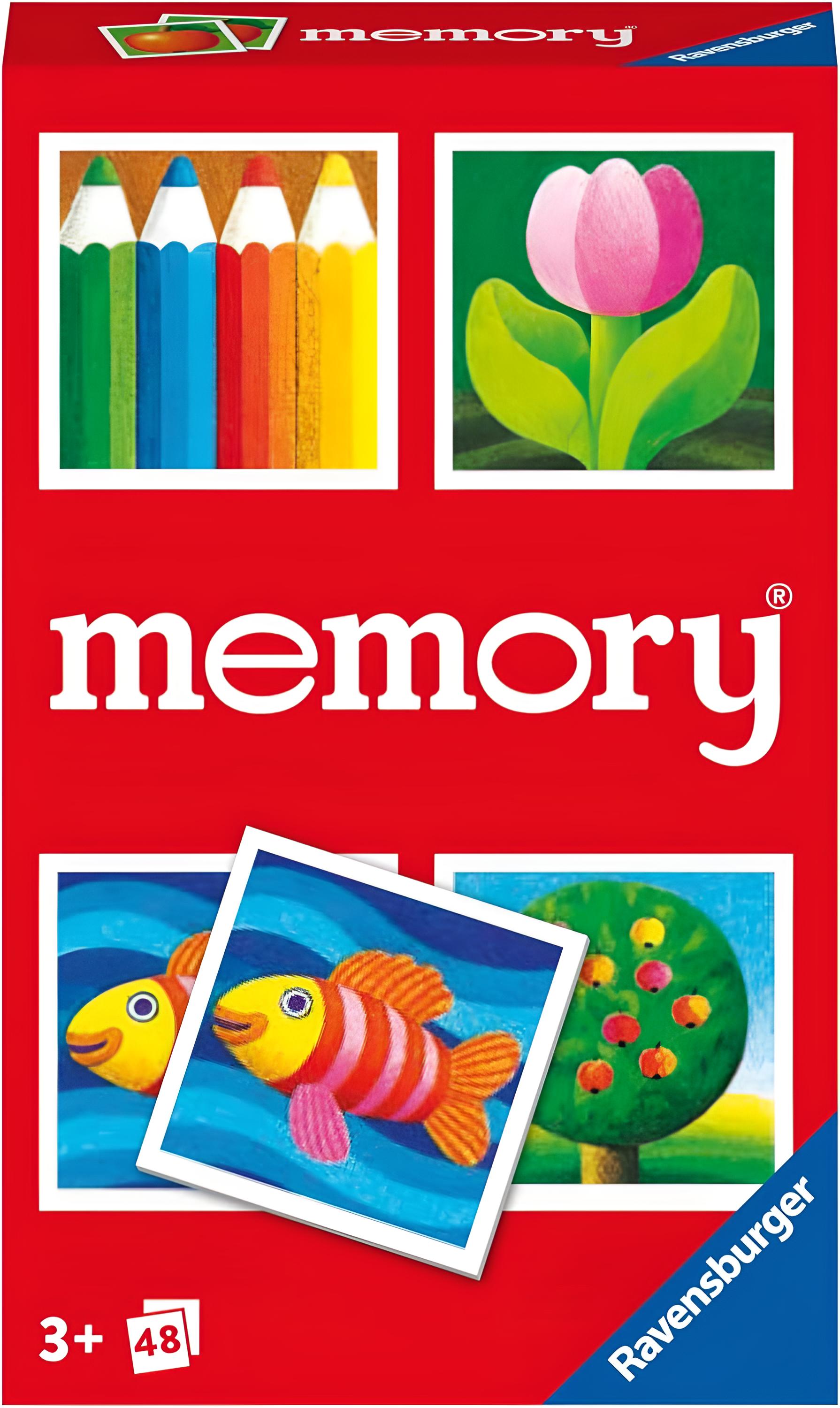 Kinder Memory®, der Spieleklassiker für die ganze Familie, Merkspiel für 2-6 Spieler ab 3 Jahren