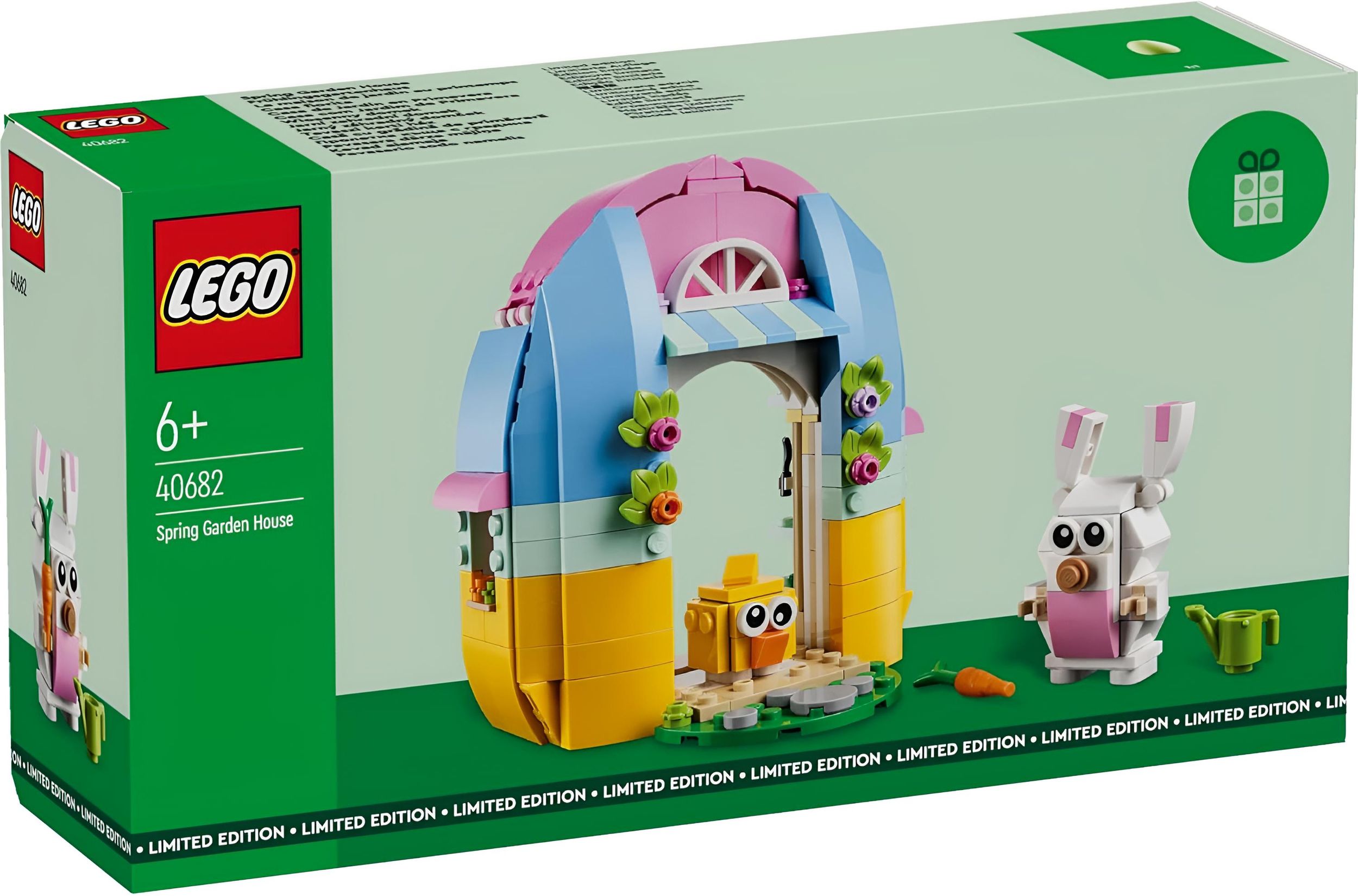 Lego 40682 Frühlingsgartenhaus Limited Edition Ostern Geschenkset Osterhase