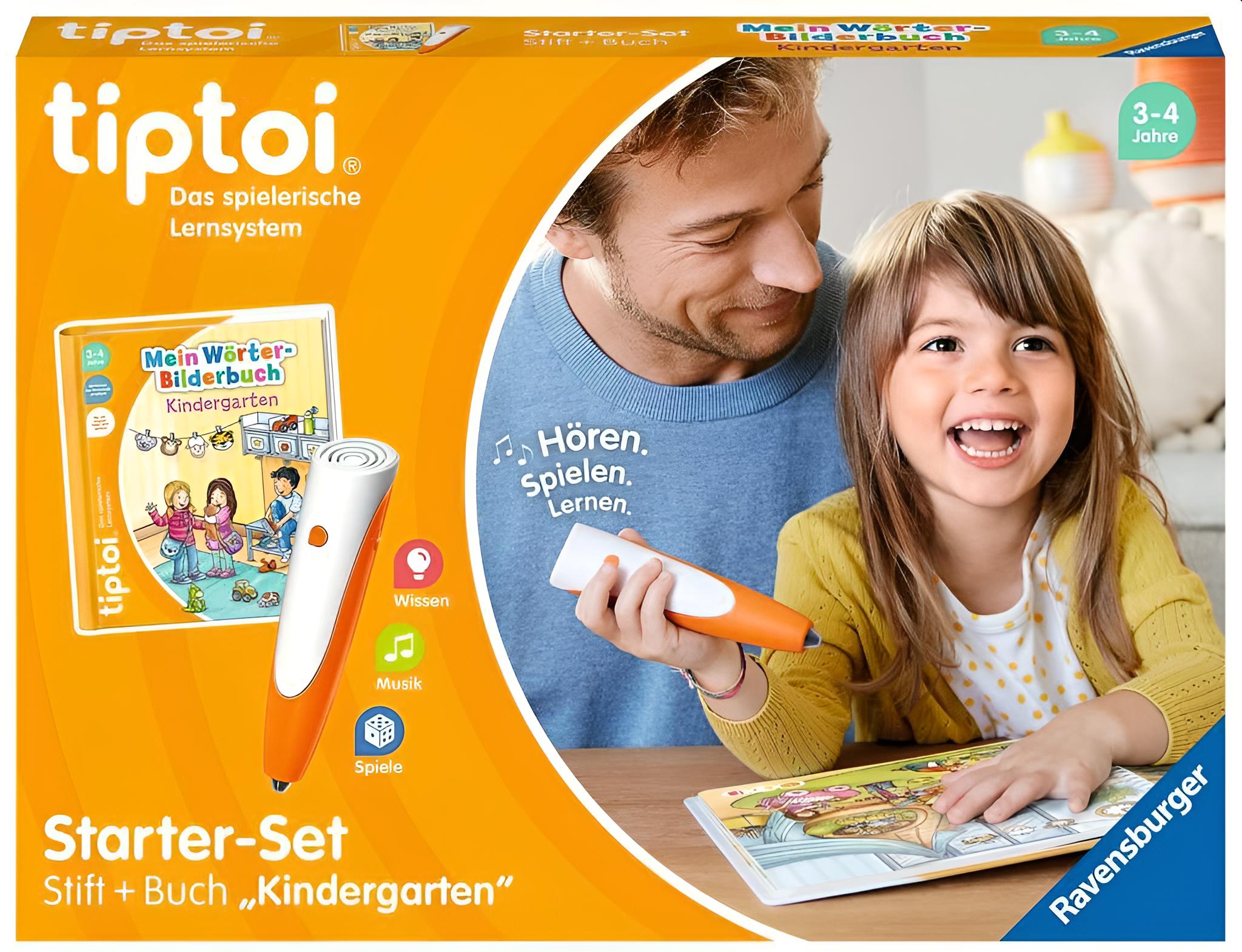 tiptoi Starter Set: Stift und Wörter-Bilderbuch Kindergarten