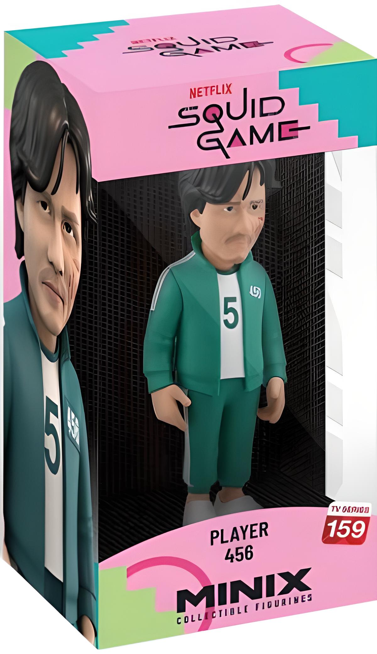 Squid Game Minix Figur Player 456 12 cm
