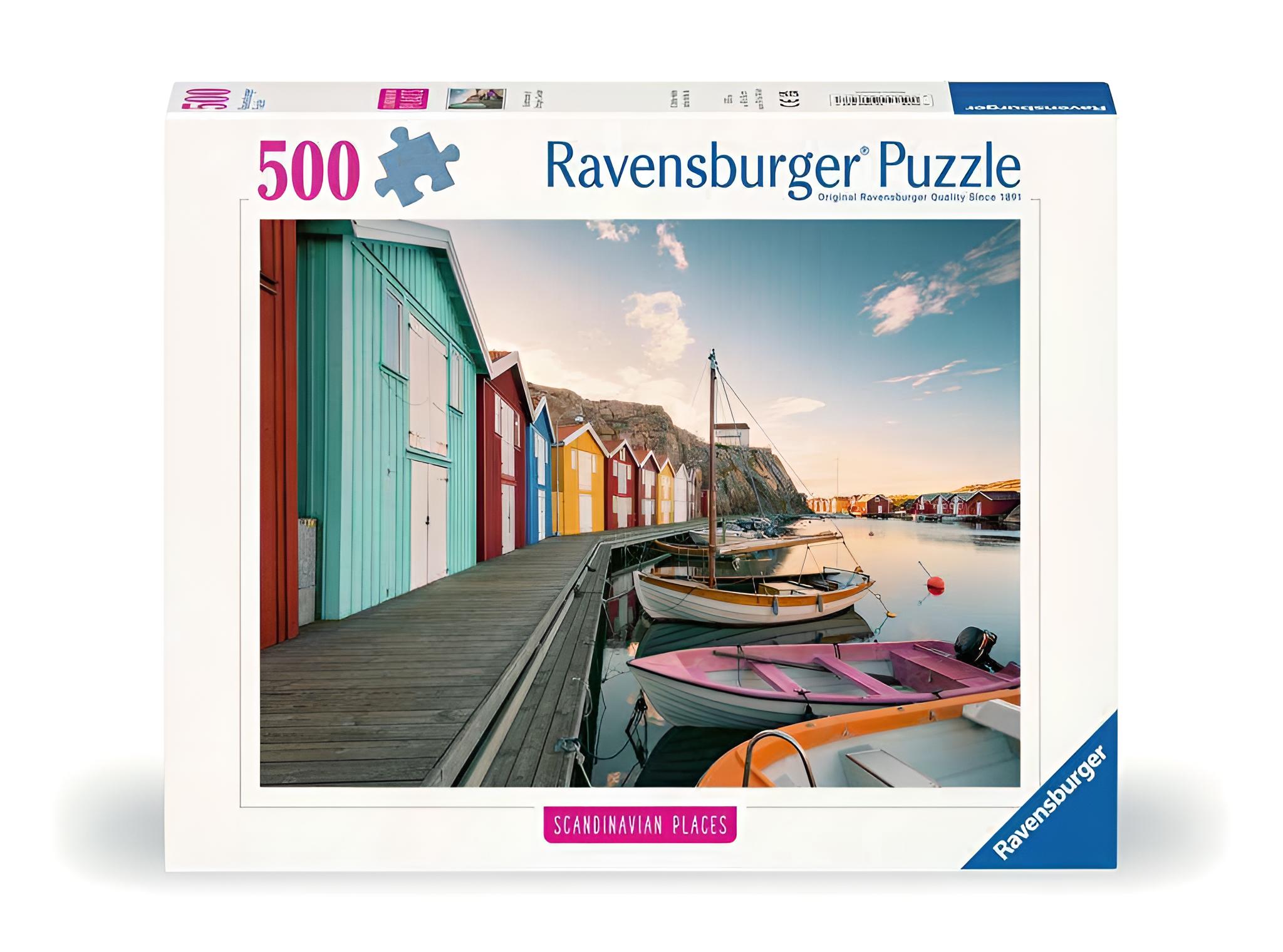 Scandinavian Place, Bootshäuser in Smögen, Schweden - 500 Teile