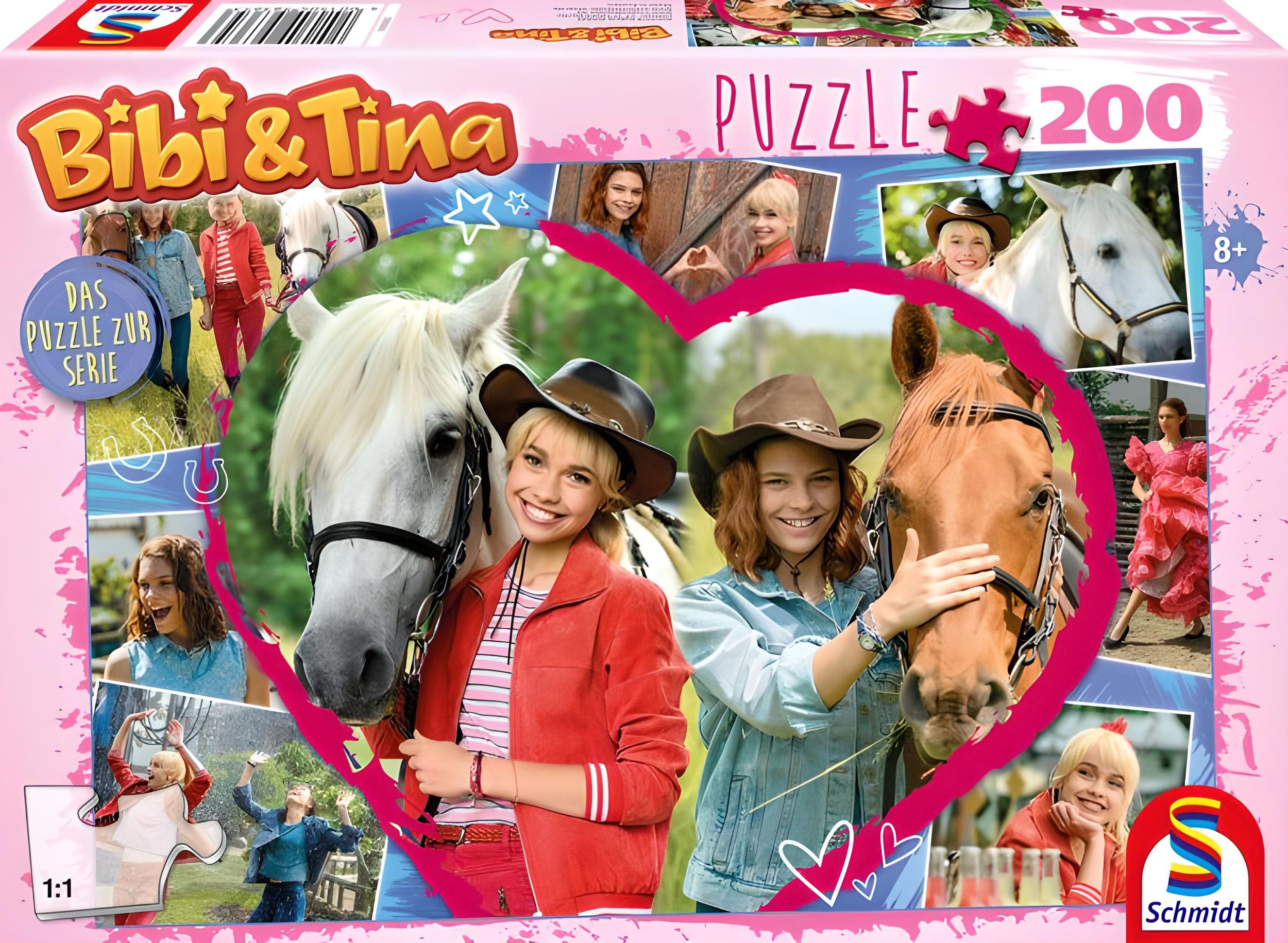 Bibi & Tina - TV-Serie - Motiv 3 - Pferdefreundschaft, 200 Teile
