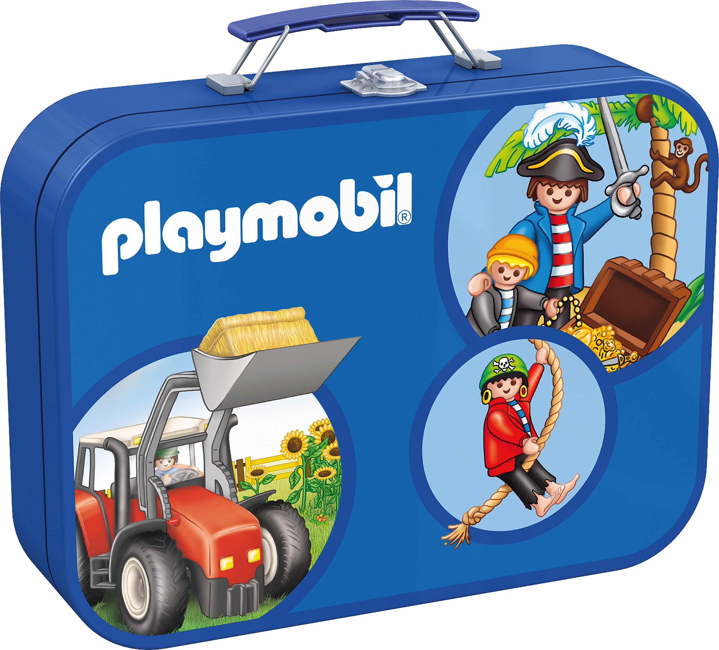 Playmobil, Puzzle-Box blau