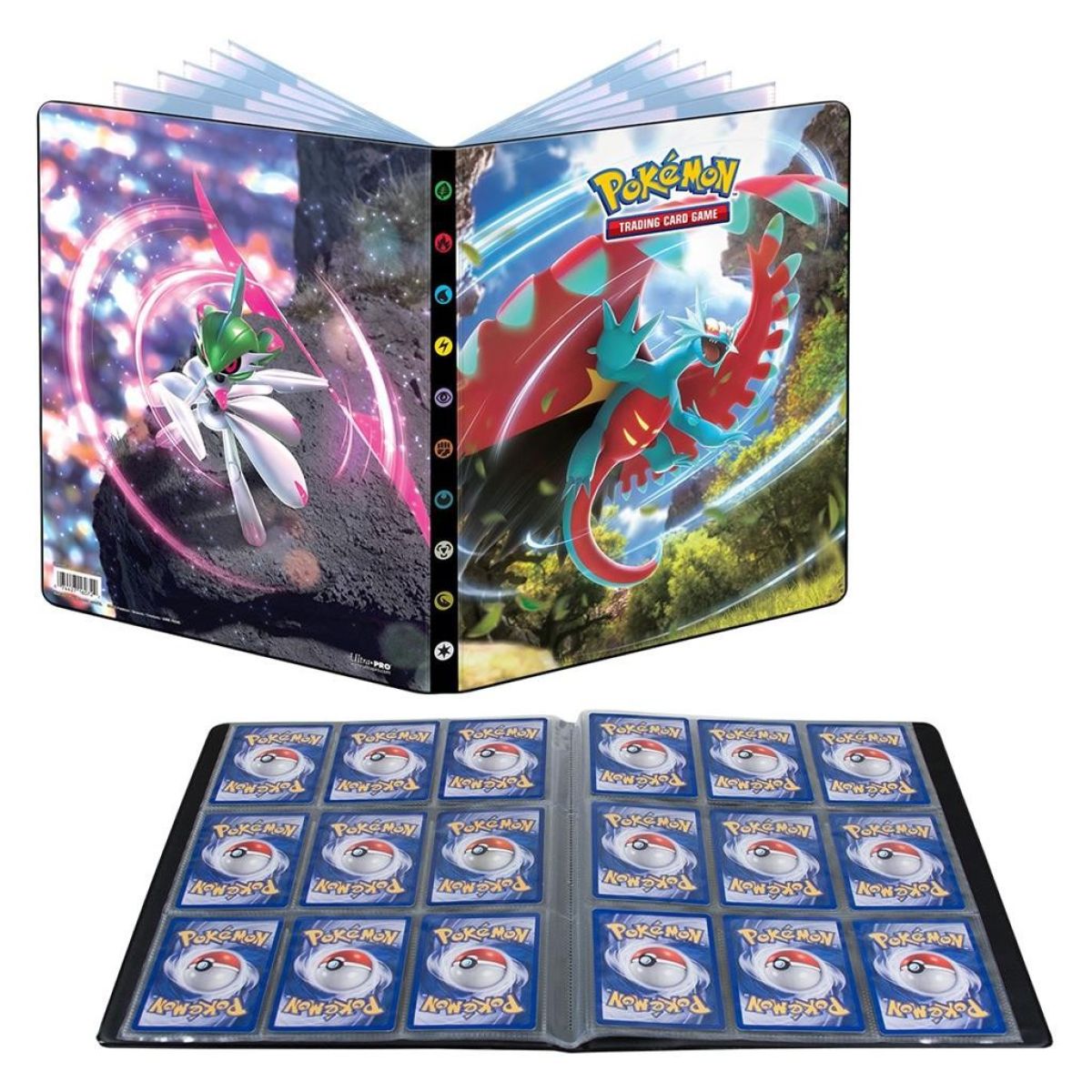 Pokémon Tauschalbum groß Scarlet & Violet 04 Paradox Rift