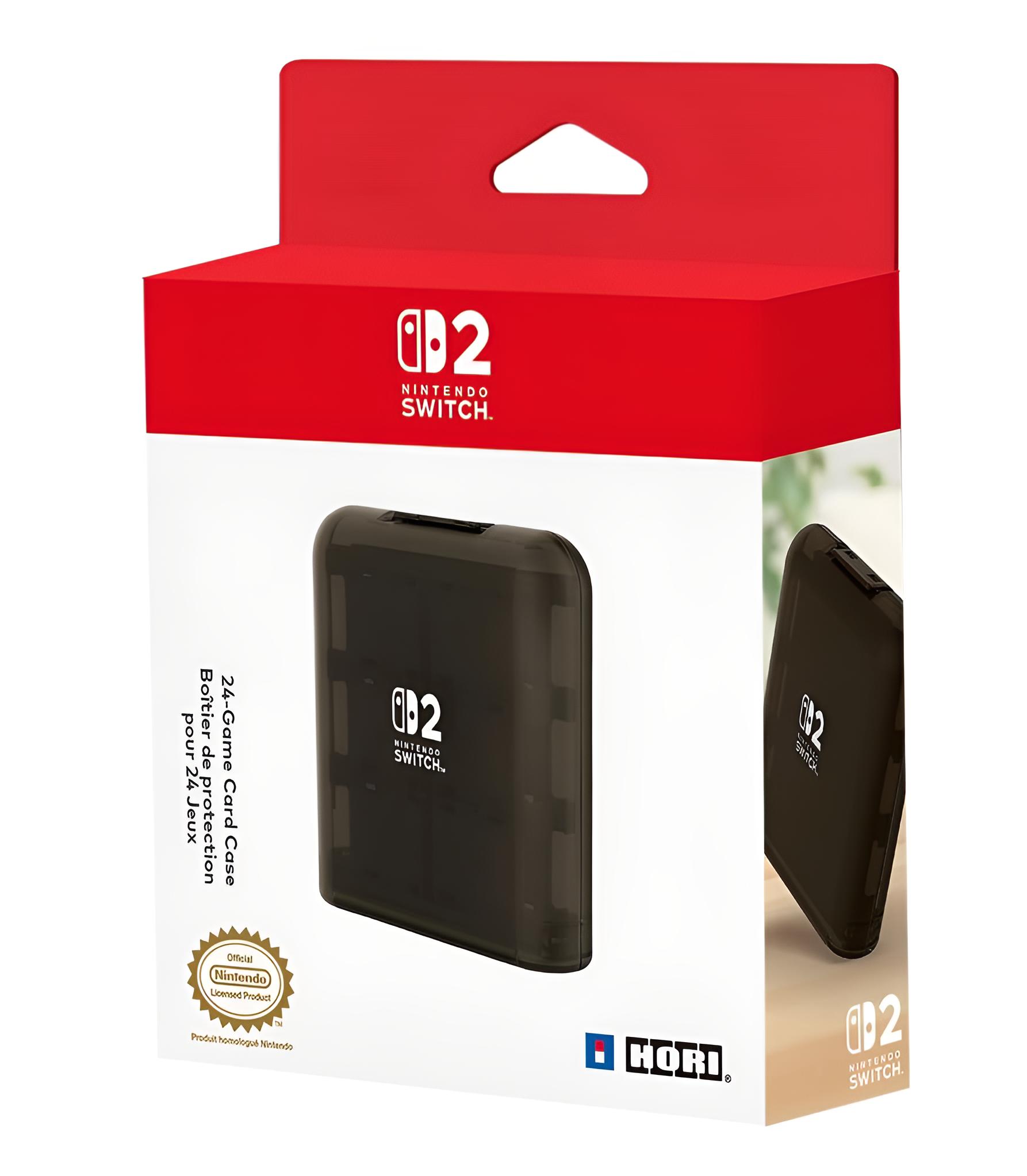 NSW2 Card Case (24) schwarz HORI auch Switch
