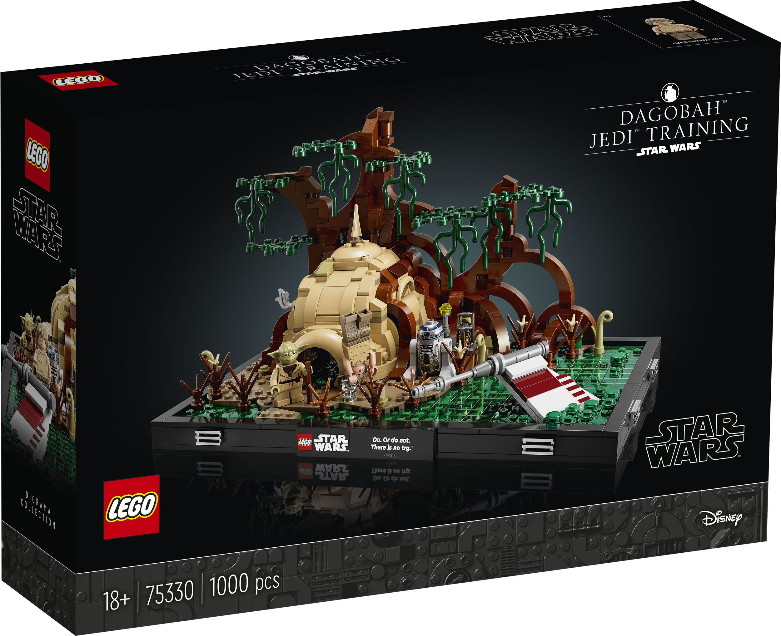 LEGO Star Wars 75330 - Jedi Training auf Dagobah - Diorama