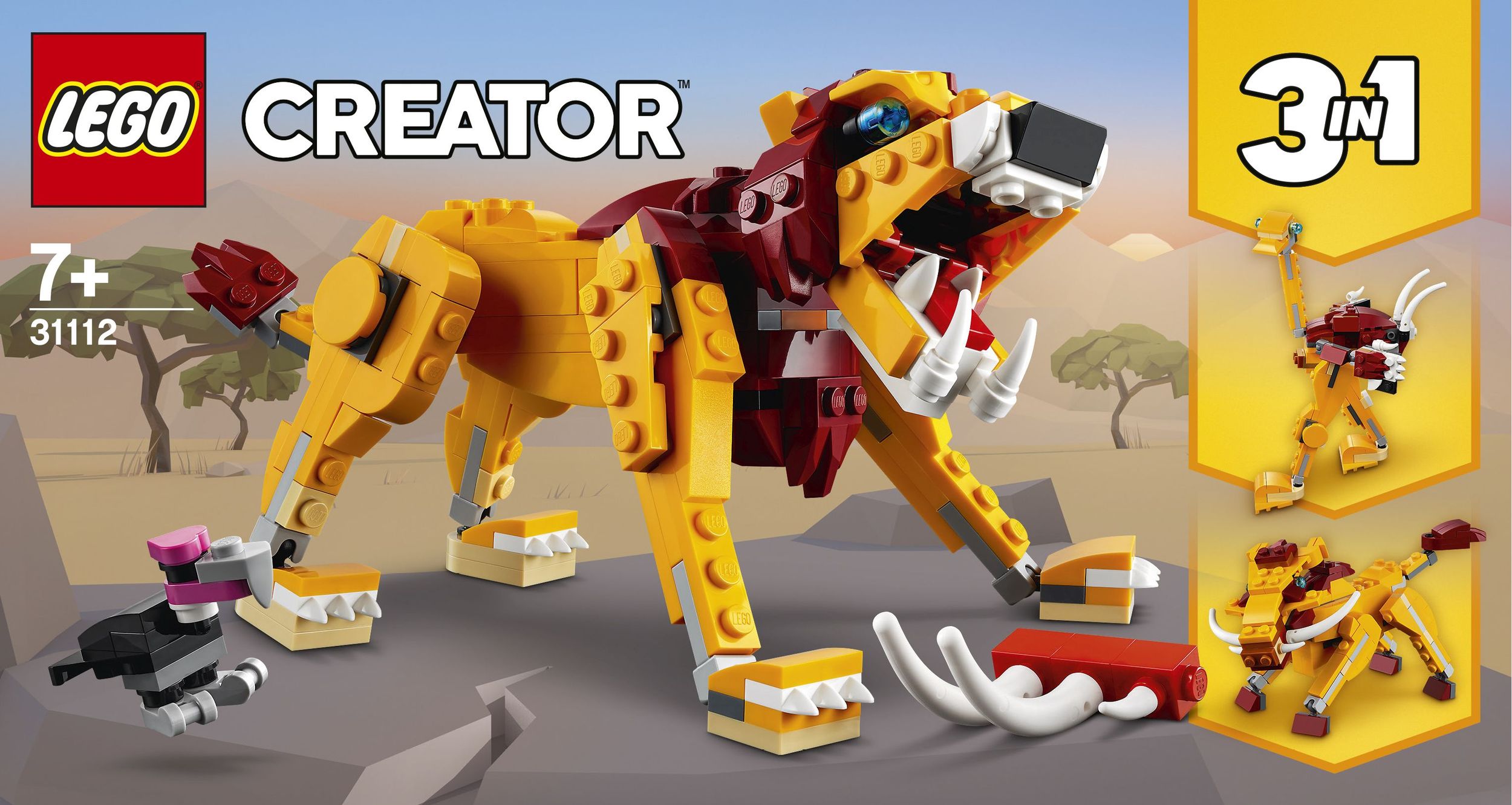 LEGO Creator 31112 - Wilder Löwe