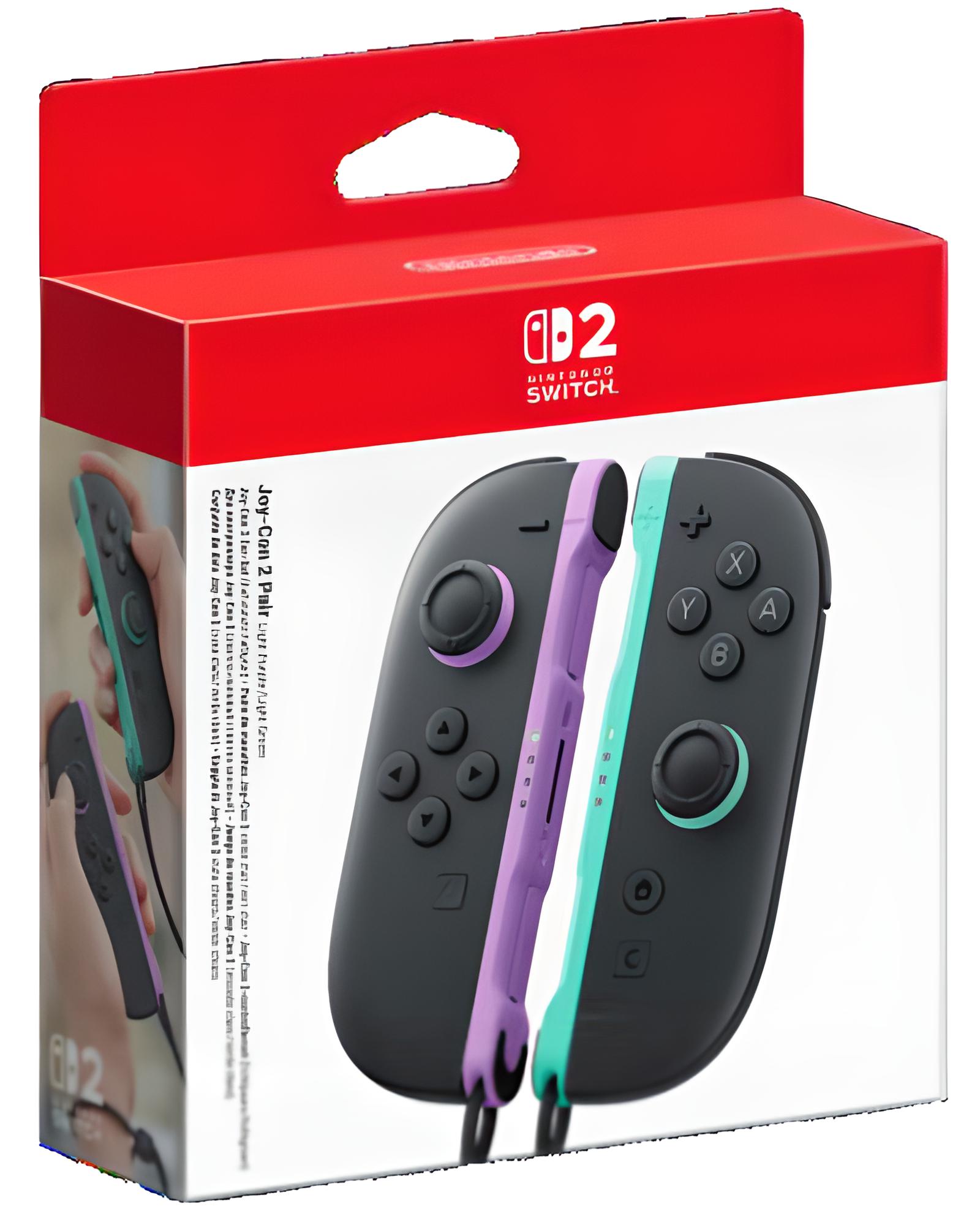 NSW2 Controller Joy-Con 2er violett/Grün