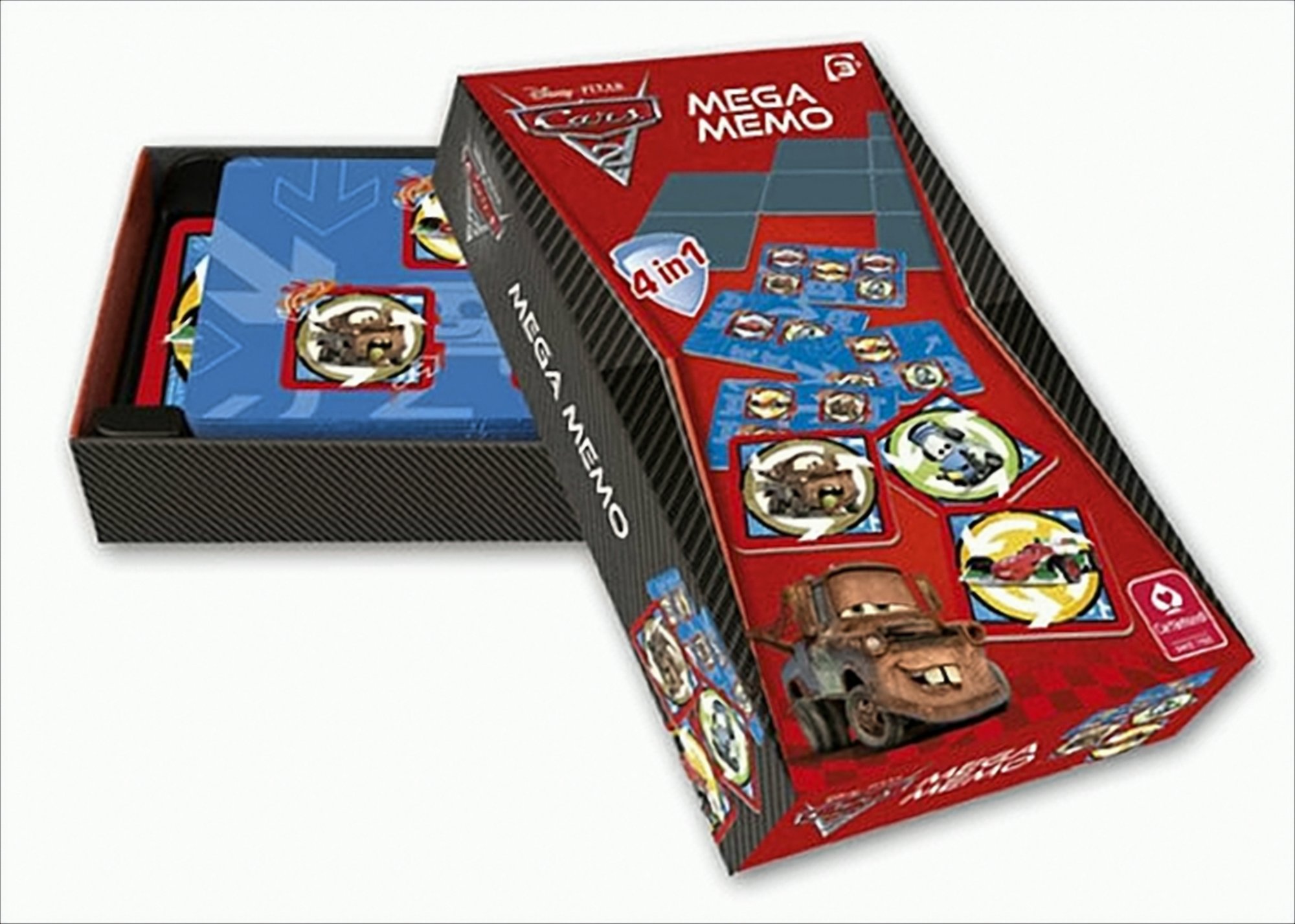 Disney - Cars 2 Mega Memo 4 in 1