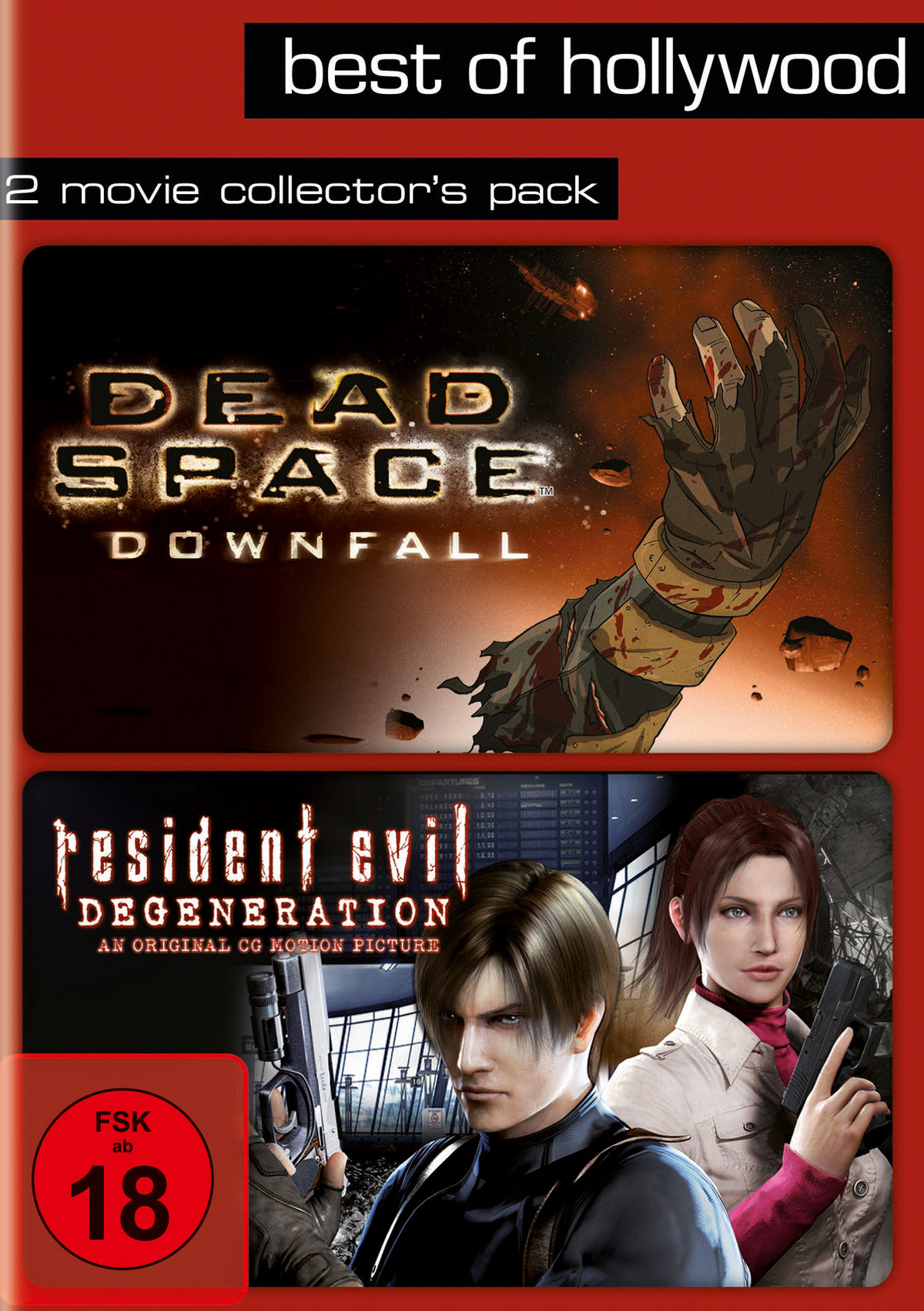 Best of Hollywood - 2 Movie Collector's Pack: Dead Space: Downfall / Resident Evil: Degene (2 Discs)