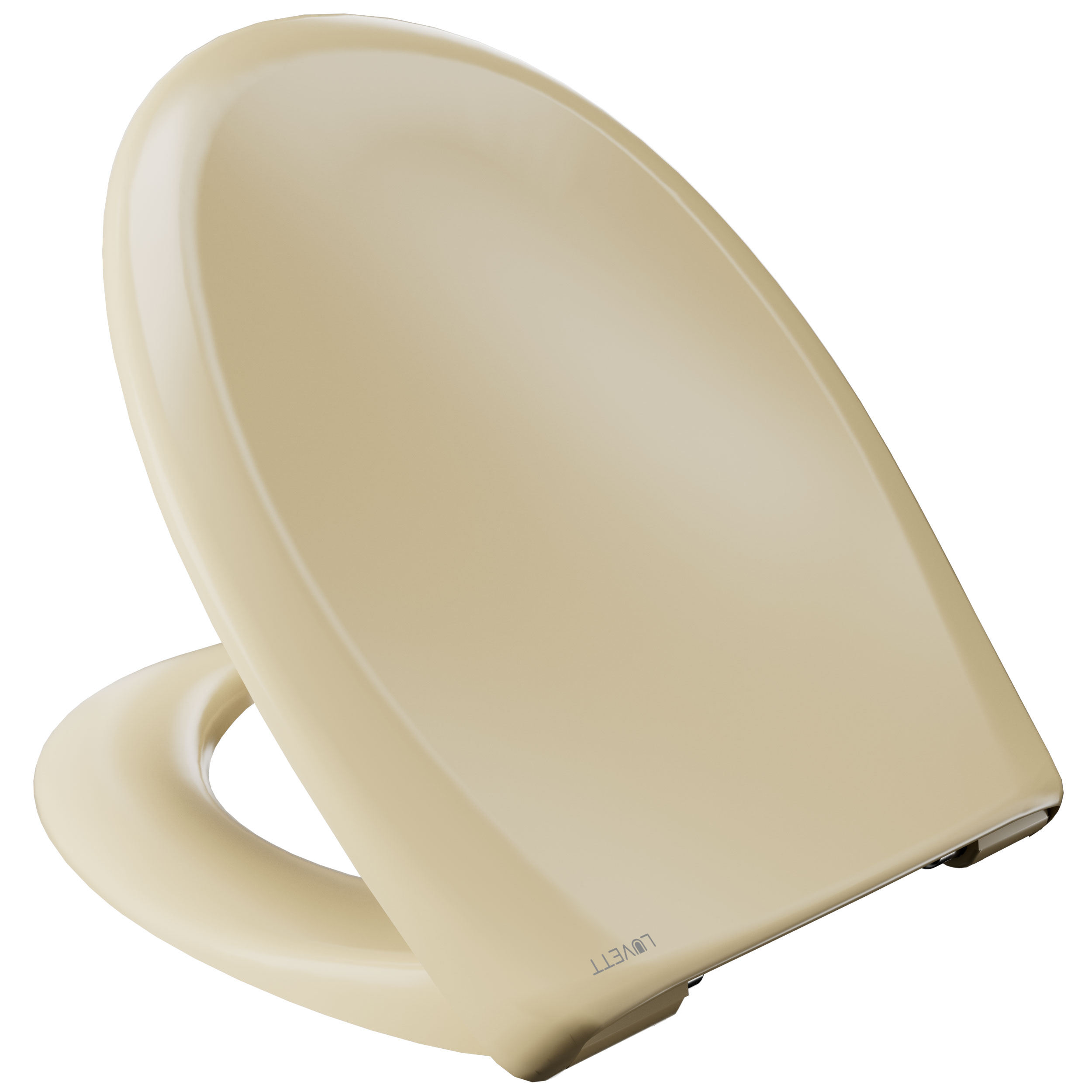 Luvett® Toilettendeckel mit Absenkautomatik C770 oval, WC-Sitz mit 3 Befestigungsvarianten zur Wahl