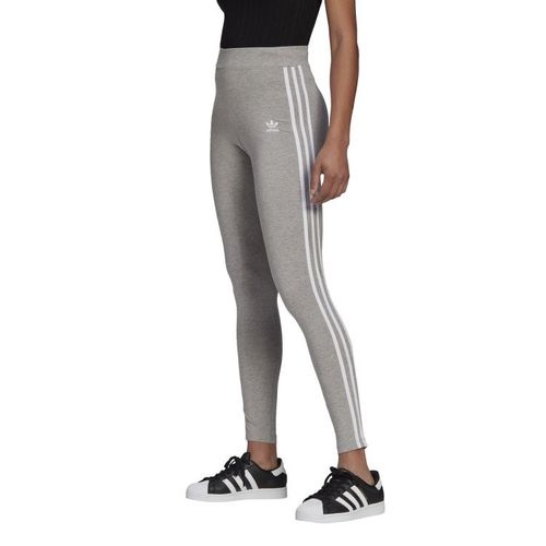 Adidas 3 Stripes Leggings | Leggings für Damen | Grau