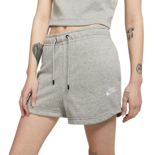 Nike Sportswear French Terry Shorts | Kurze Hosen/Shorts für Damen | Grau
