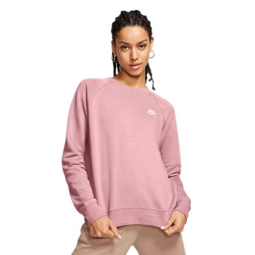 Nike Fleece Crew Sweat | Fleecepullover für Damen | Pink