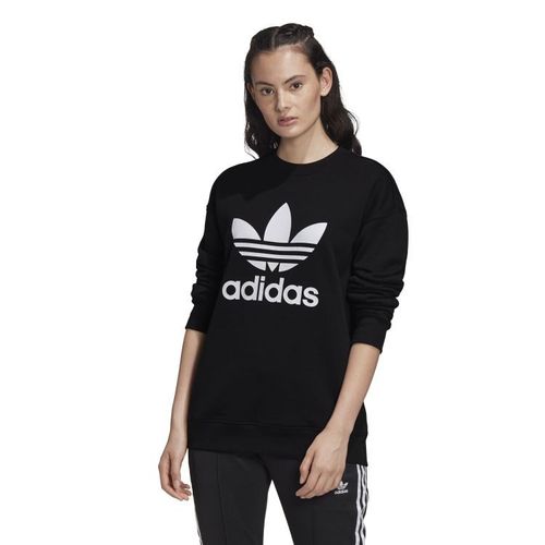 Adidas Trefoil Crew Sweatshirt | Pullover für Damen | Schwarz