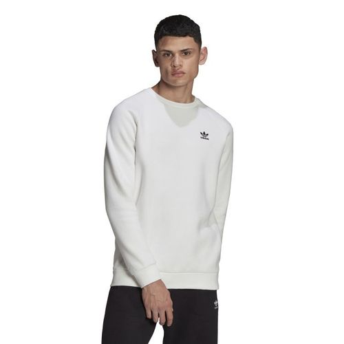 Adidas Essentials Crew Sweat | Pullover für Herren | Weiß