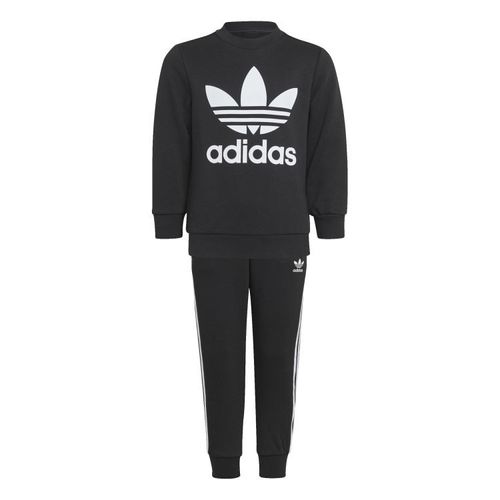 Adidas Crew Sweatshirt Set | Trainingsanzüge für Kinder | Schwarz