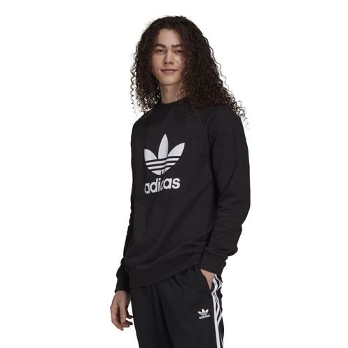 Adidas Trefoil Crew Sweatshirt | Pullover für Herren | Schwarz