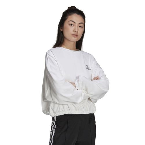 Adidas Triple Trefoil Sweatshirt | Pullover für Damen | Weiß