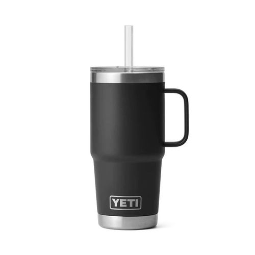 YETI Rambler® 25 OZ Straw Mug | Ausrüstung Outdoor für Unisex | Black