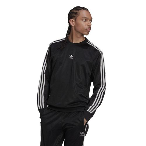 Adidas Classics Trefoil High-Shine Sweat | Pullover für Herren | Schwarz