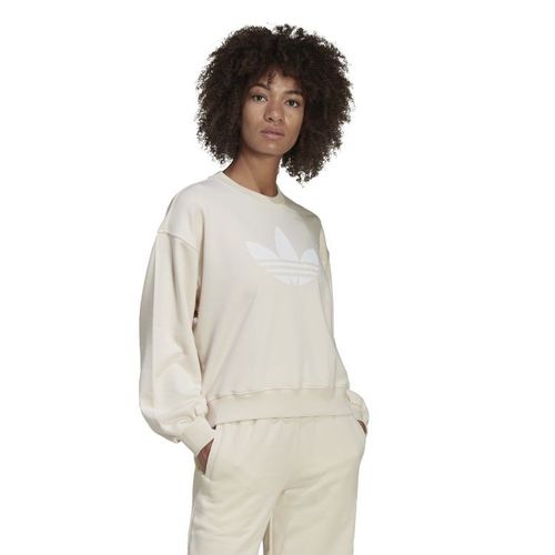 Adidas Crew Sweat | Pullover für Damen | Beige