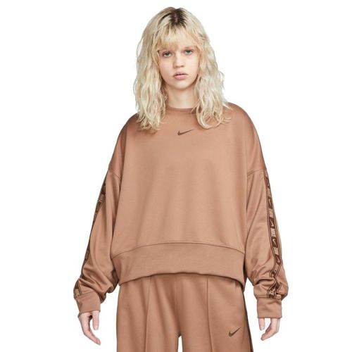 Nike Oversized Sweat | Pullover für Damen | Braun