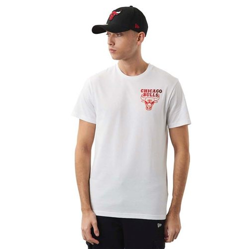 New Era Chicago Bulls Fade Tee | Shirts für Herren | Weiß