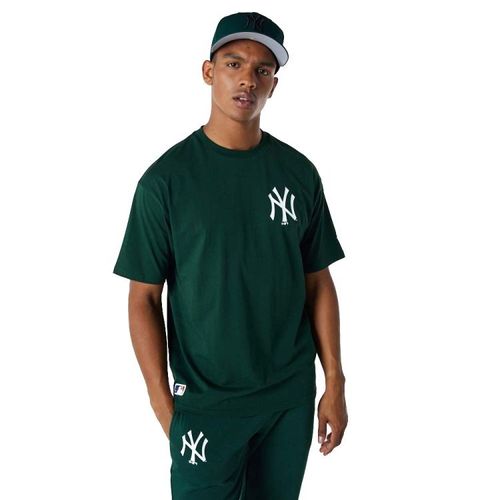 New Era NYY Essentials Oversized Tee | Shirts für Herren | Grün