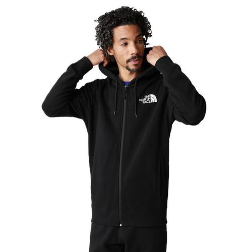 The North Face Icon Full Zip Hoodie | Zipper/Sweatjacken für Herren | Schwarz