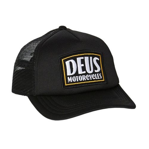 Deus Crimson Trucker Cap | Caps für Unisex | Schwarz