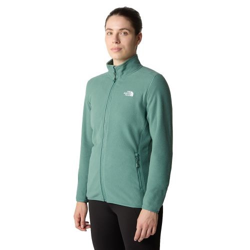 The North Face 100 Glacier Fleece Jacket | Fleecejacken für Damen | Grün