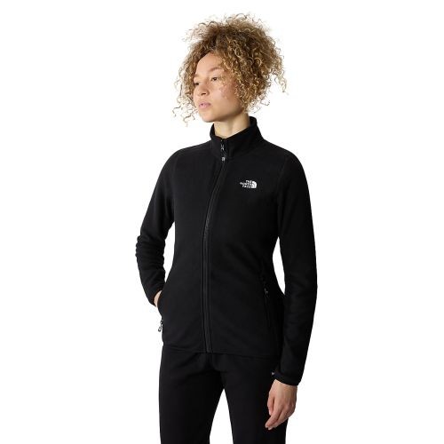 The North Face 100 Glacier Fleece Jacket | Fleecejacken für Damen | Schwarz