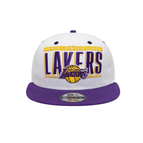 New Era LA Lakers Retro Title 9Fifty Cap | Caps für Unisex | White